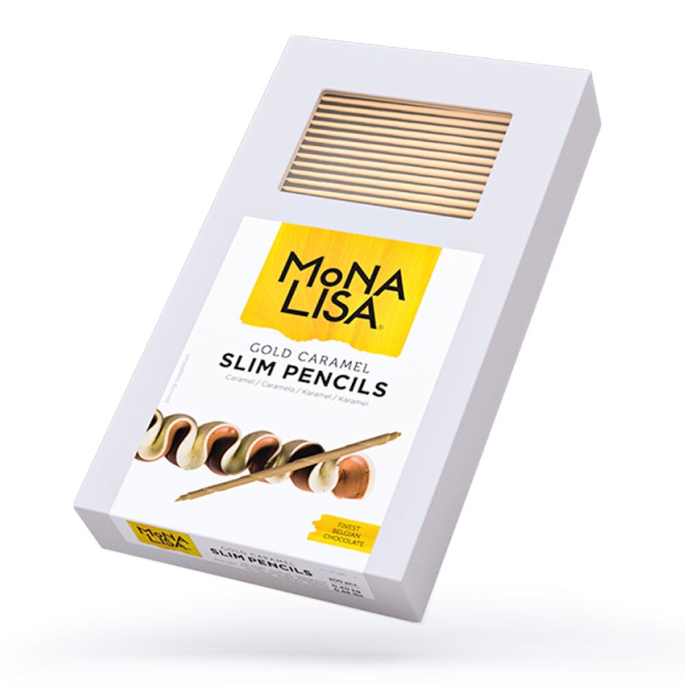 Mona Lisa - Slim Pencils - Gold Caramel - 200pcs